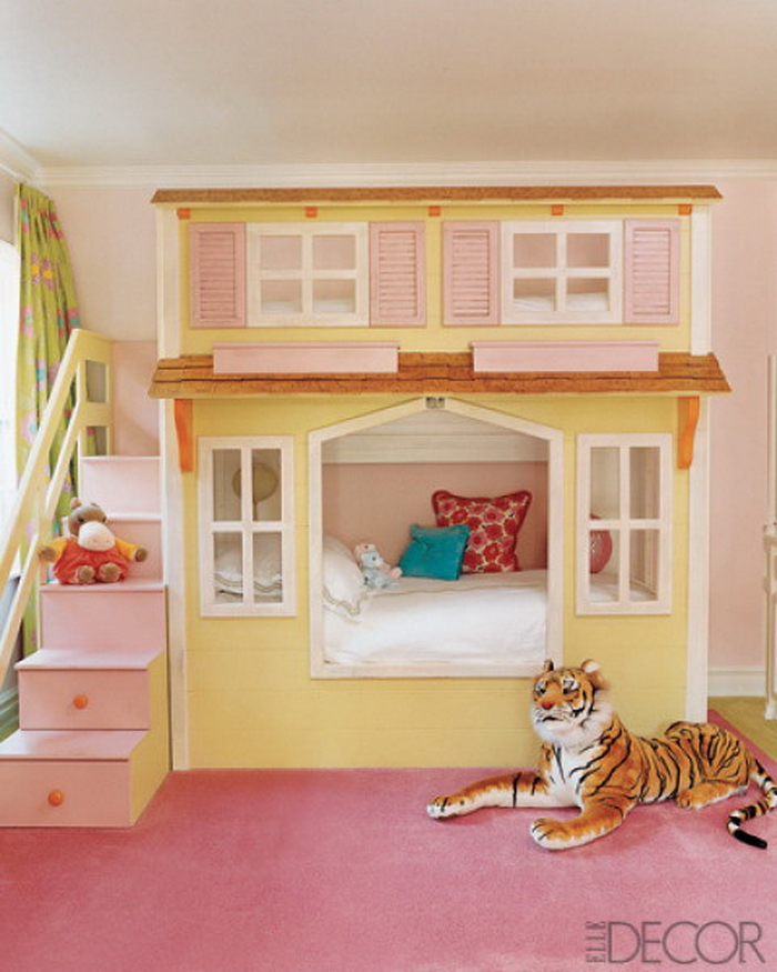 Спальня для девченки - 100 вариантов на хоть какой вкус - прокрутите в голове дизайн сами! фото - дизайн детской