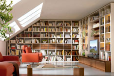 Германская мебель для домашней библиотеки либо в кабинет
